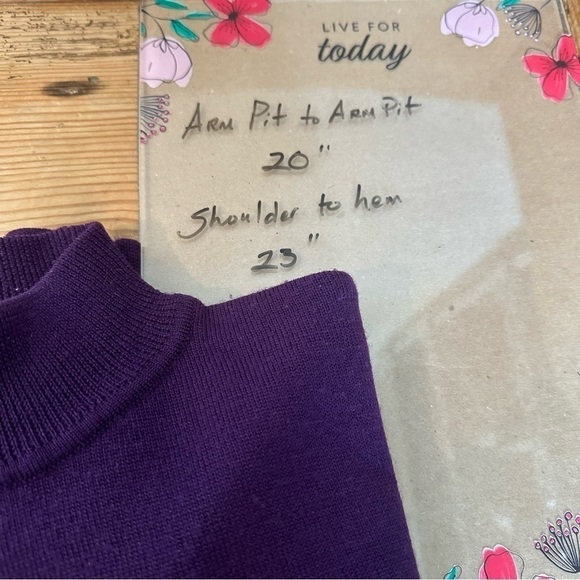 Charter club classic wool sweater - Picture 5 of 7